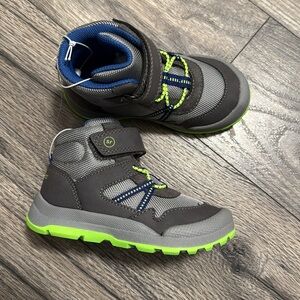 Stride rite boots Kamari grey size 8 M/W boys new